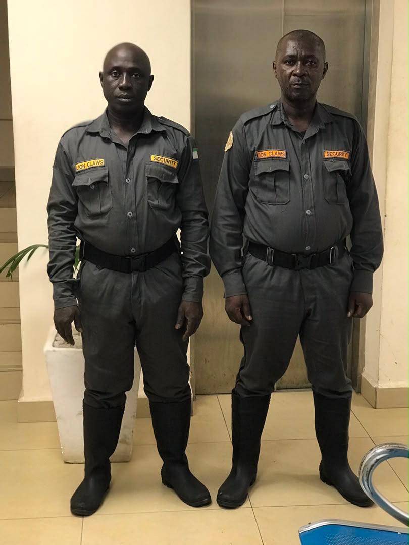 Guards on-site